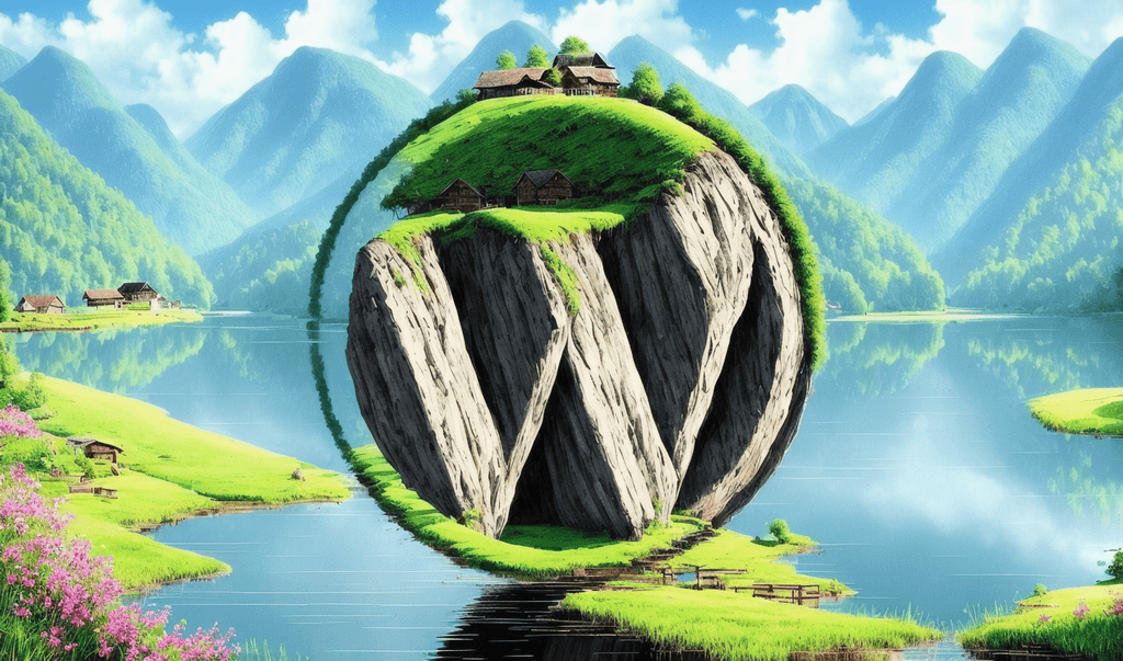 WordPress Wallpaper HD, 4k, iPhone, WordPress logo idyllic landscape