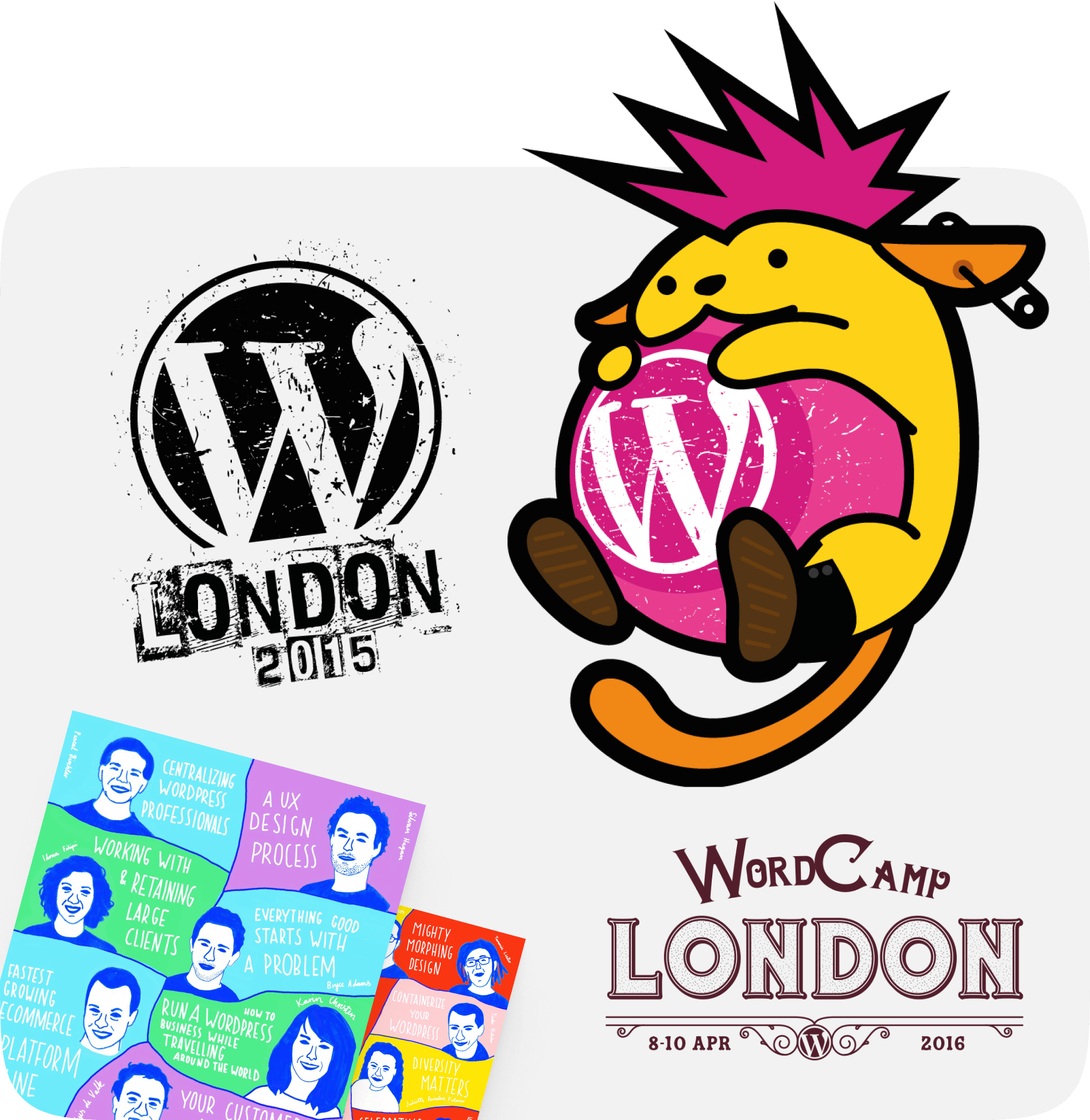 WordCamp logos