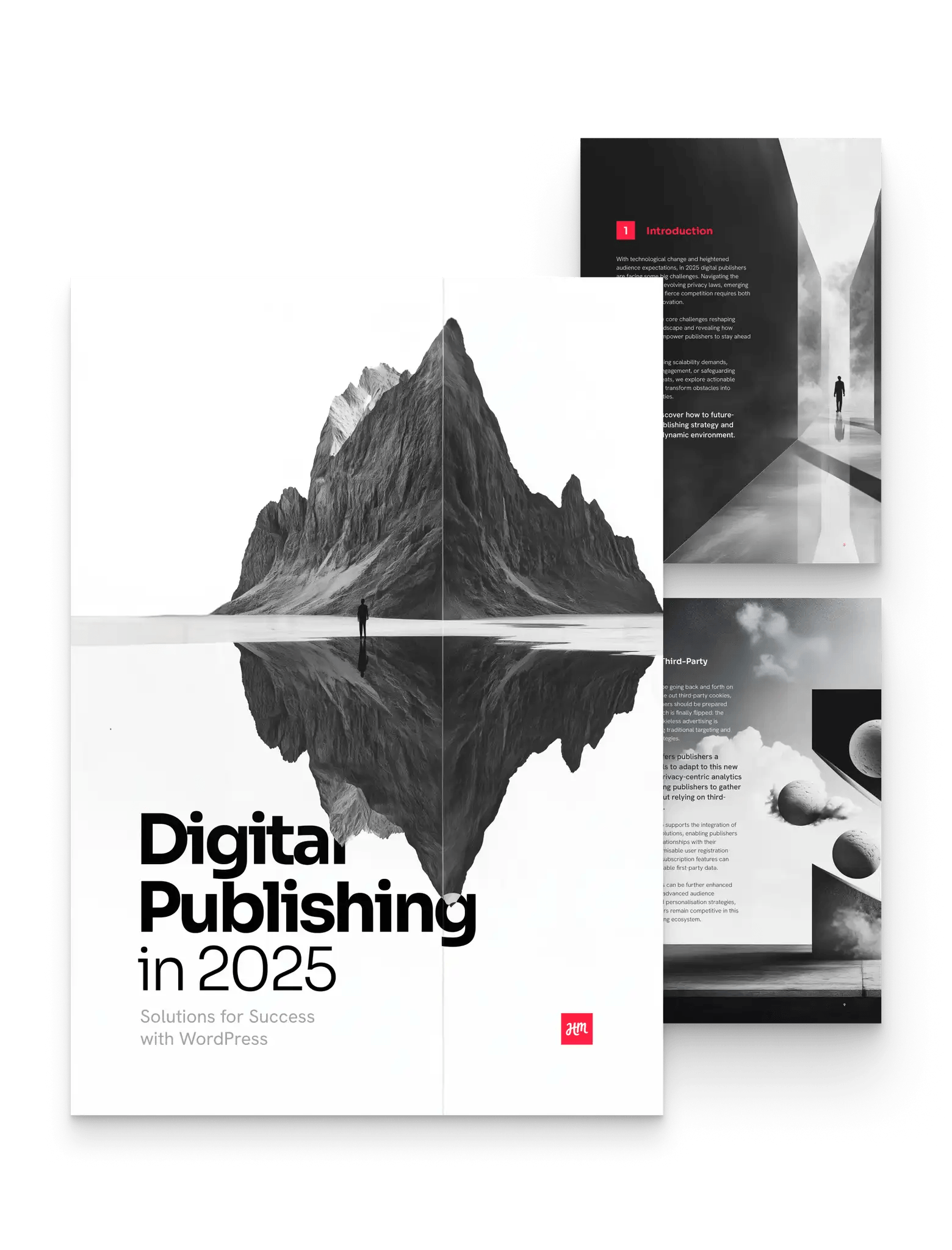 Front cover of the Digital Publishing in 2025 guide