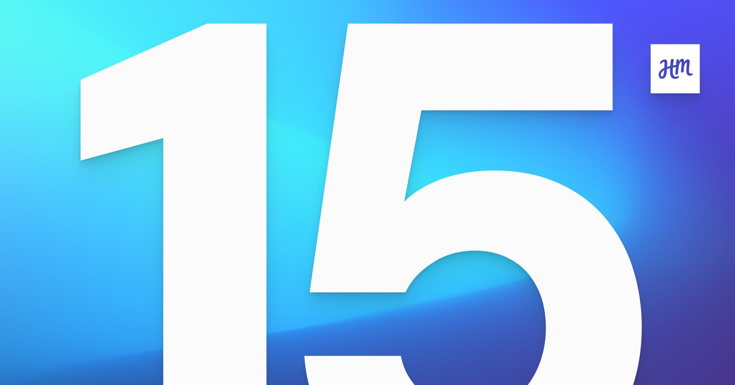 15 years of being human: A look back (and forward)
