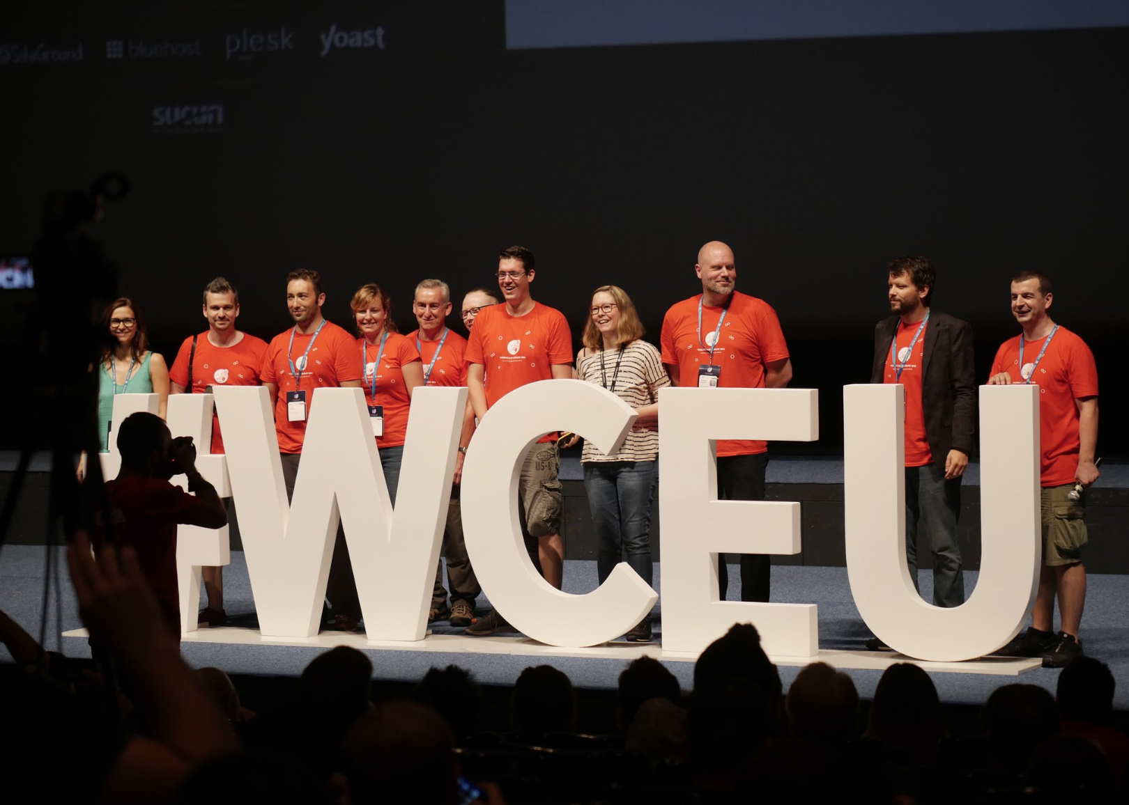 The organising team at WCEU