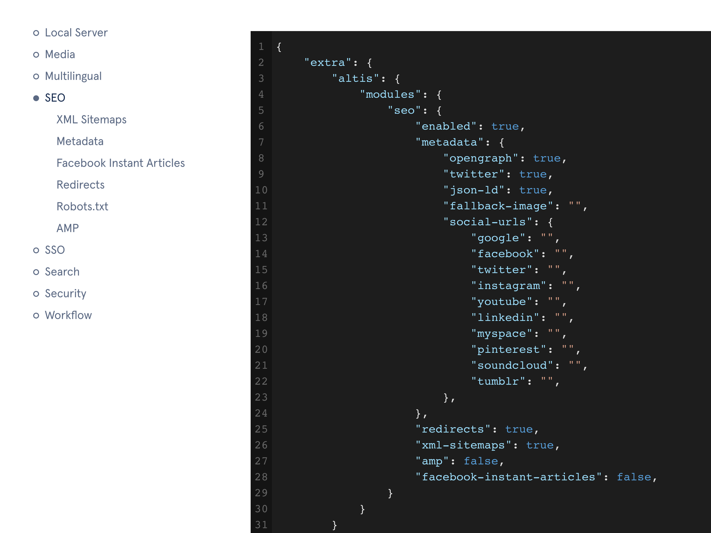 Altis developer documentation