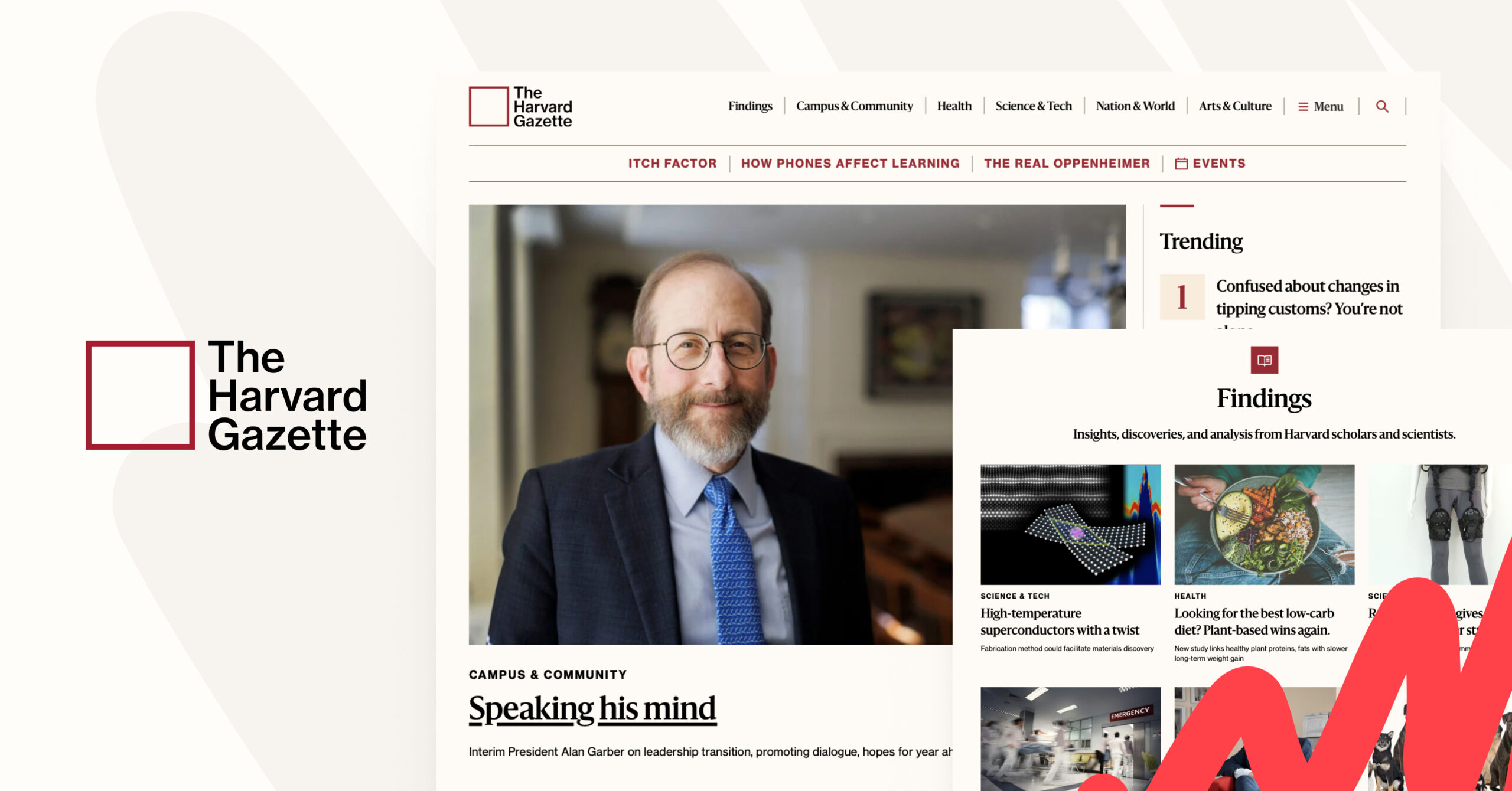 3 things we love about the Harvard Gazette WordPress website