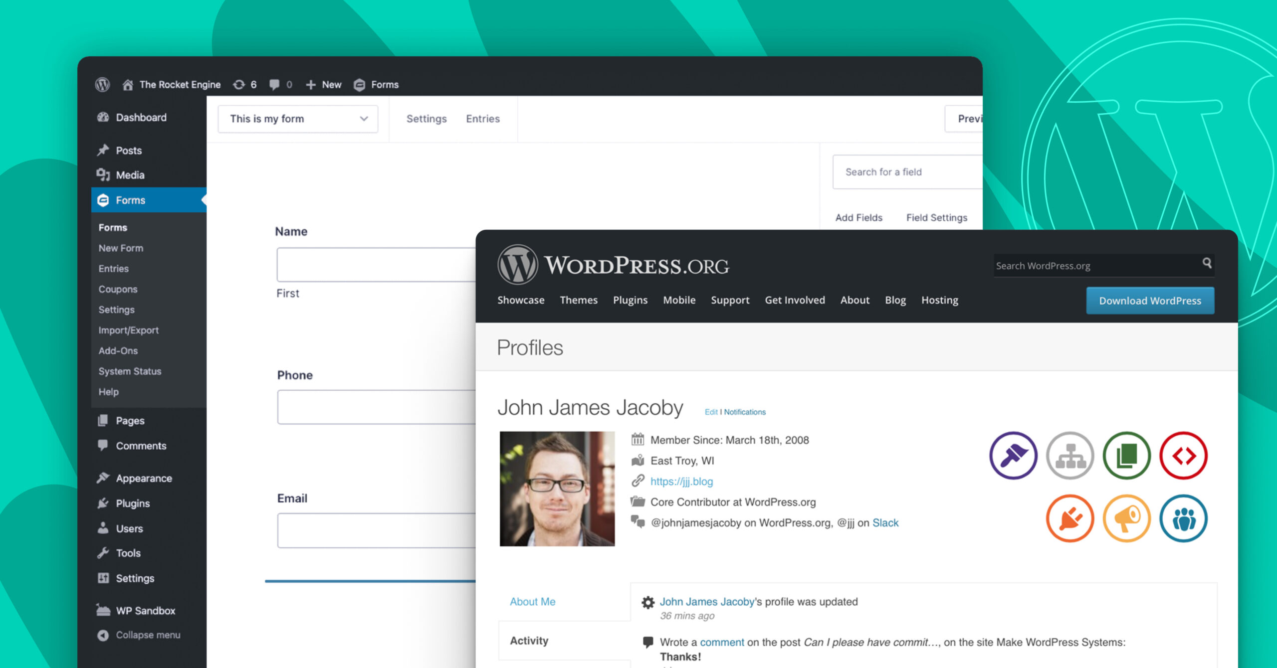 File, Webpage, Person