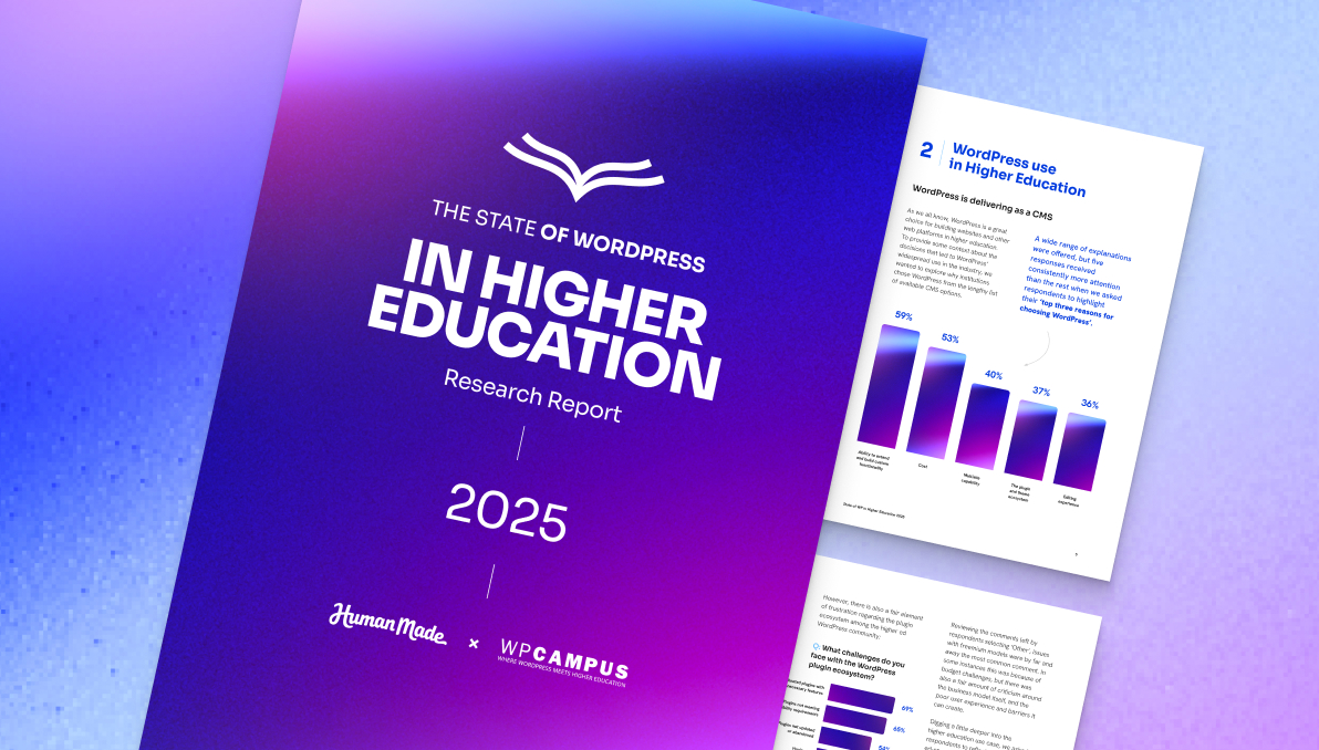 The State of WordPress in Higher Education Research Report