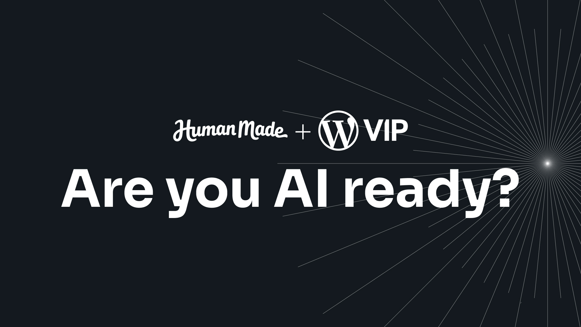 HM x VIP AI Readiness event